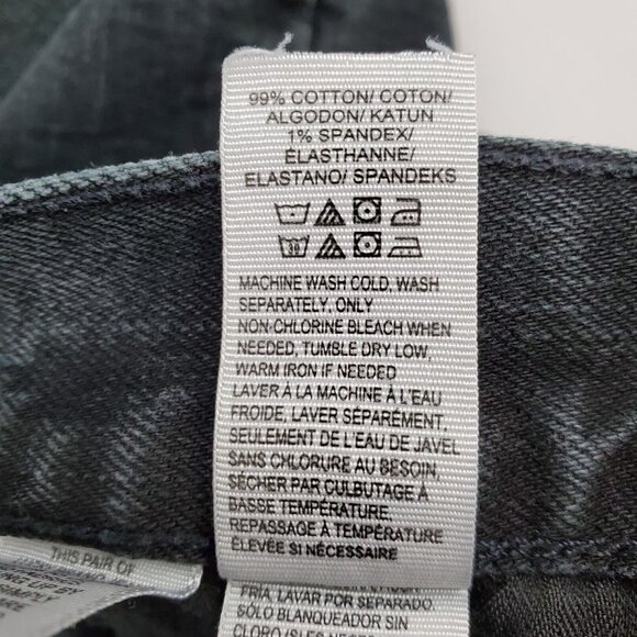 Lucky Brand Mens Too Tough To Die Button Fly Jeans Heritage Slim Black 37X32 - Picture 10 of 12